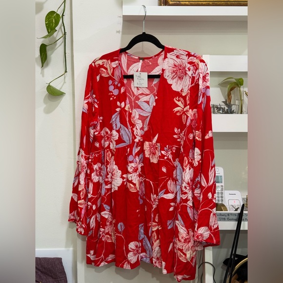 Free People Tops - Free People Bella Print Tunic